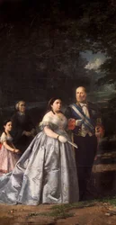Königin Isabel II. besucht die Quinta de San Antonio de Córdoba
